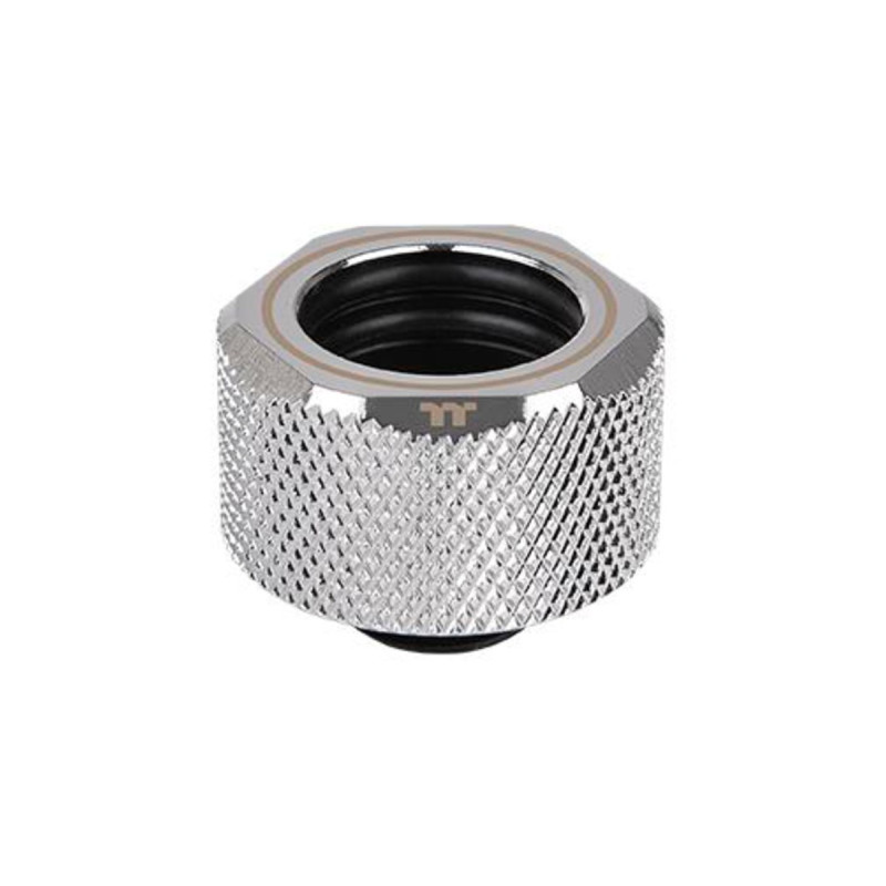 Thermaltake Pacific C-PRO G1/4 PETG Tube 16mm OD Compression – Chrome, Verbindung(chrom)