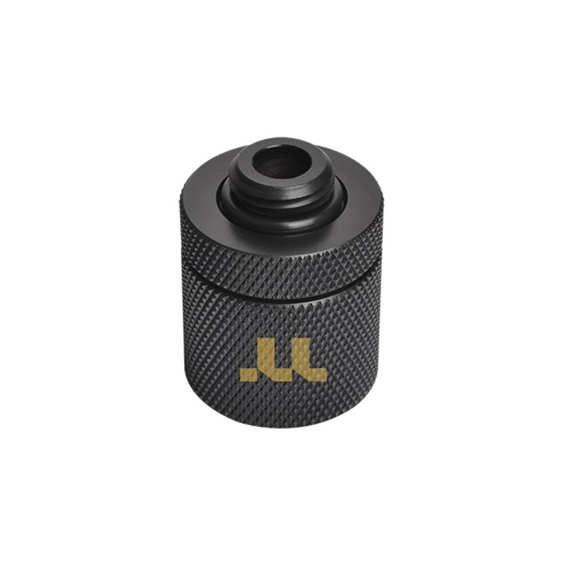 Thermaltake Pacific RGB Plus TT Premium Edition G1/4 PETG Tube 16mm OD 12mm ID Fitting, Verbindung(schwarz, 6 Pack Fittings)
