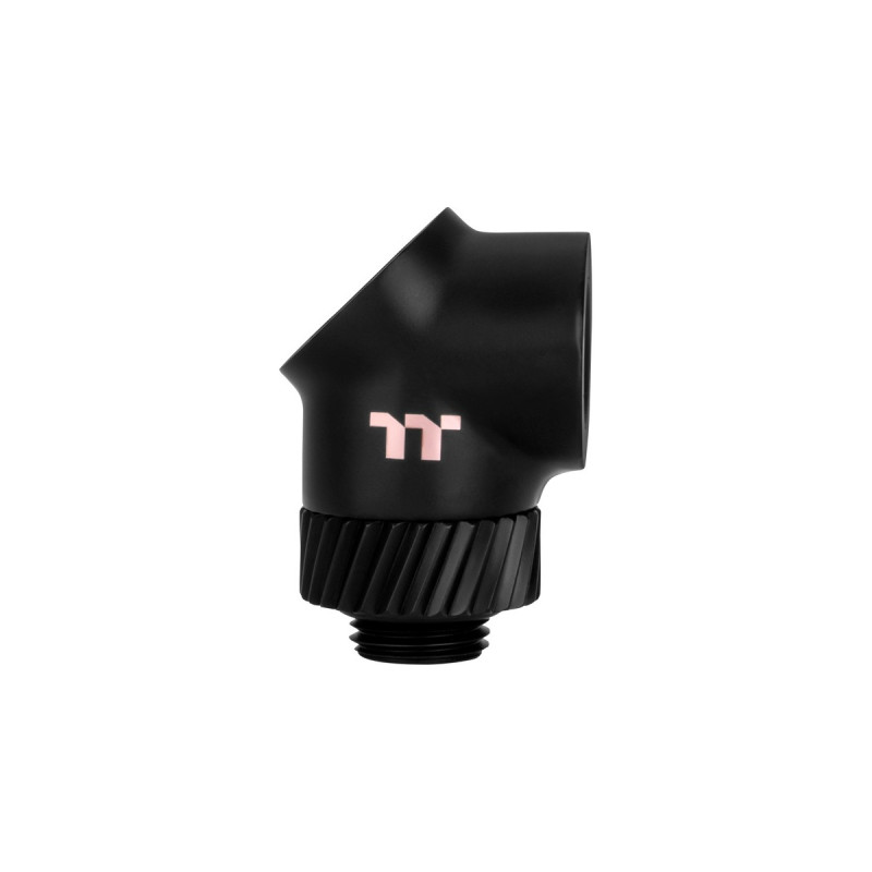 Thermaltake Pacific SF 45 & 90° Adapter, Verbindung(schwarz (matt))