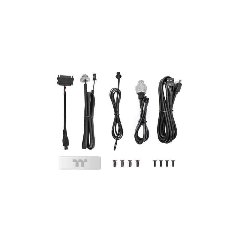 Thermaltake Pacific TF3 Liquid Cooling System Dashboard, Set(schwarz)