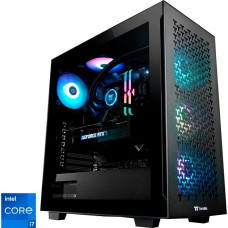 Thermaltake Prospero Black, Gaming-PC(schwarz/transparent, Windows 11 Home 64-Bit, Outlet)