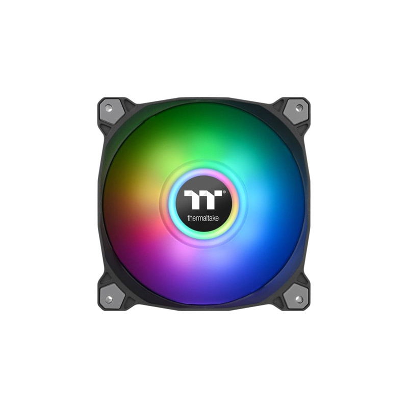 Thermaltake Pure Duo 14 ARGB Sync Radiator Fan, Gehäuselüfter(schwarz/transparent, 2er Set, 1x Controller)