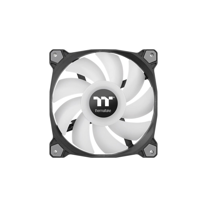 Thermaltake Pure Duo 14 ARGB Sync Radiator Fan, Gehäuselüfter(schwarz/transparent, 2er Set, 1x Controller)