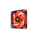 Thermaltake Riing 12 LED Red 120x120x25, Gehäuselüfter(schwarz/rot)