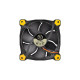 Thermaltake Riing 14 LED Yellow 140x140x25, Gehäuselüfter(schwarz/gelb)