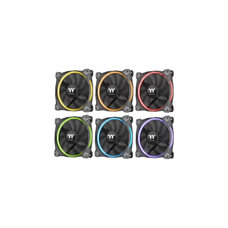 Thermaltake Riing 14 RGB Radiator Fan TT Premium Edition, Gehäuselüfter(3er Set)