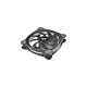 Thermaltake Riing Plus 14 LED RGB Radiator Fan TT Premium, Gehäuselüfter(schwarz, 3er Set, 1x Controller)