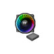 Thermaltake Riing Plus 20 LED RGB Case Fan TT Premium Edition 200x200x30, Gehäuselüfter(schwarz, inkl. Controller)