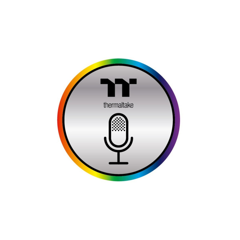 Thermaltake Riing Plus 20 LED RGB Case Fan TT Premium Edition 200x200x30, Gehäuselüfter(schwarz, inkl. Controller)