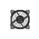 Thermaltake Riing Quad 12 RGB Radiator Fan TT Premium Edition 3 Pack, Gehäuselüfter(schwarz, 3er Set, 1x Controller)