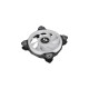 Thermaltake Riing Quad 14 RGB Radiator Fan TT Premium Edition 3 Pack, Gehäuselüfter(schwarz, 3er Set, 1x Controller)