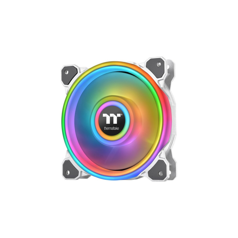 Thermaltake Riing Quad 14 RGB Radiator Fan TT Premium Edition Single Fan Pack - White, Gehäuselüfter(weiß, Single Pack, ohne Controller)