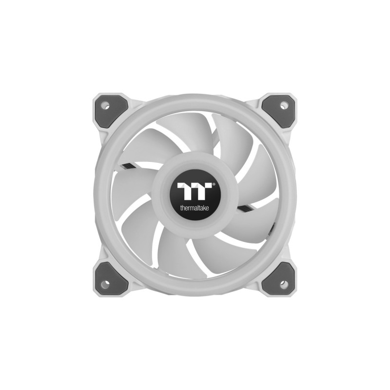 Thermaltake Riing Quad 14 RGB Radiator Fan TT Premium Edition Single Fan Pack - White, Gehäuselüfter(weiß, Single Pack, ohne Controller)