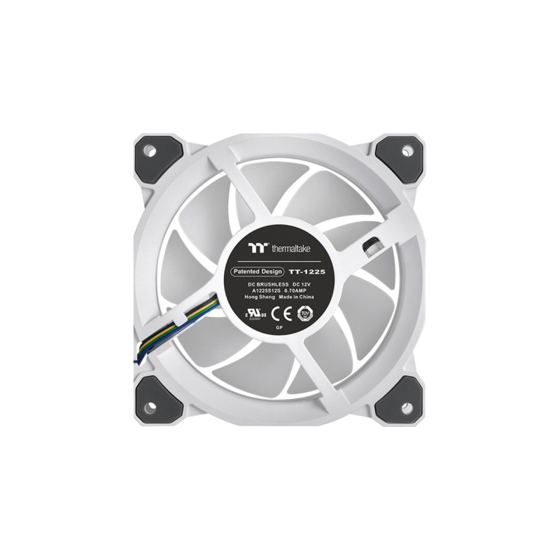 Thermaltake Riing Quad 14 RGB Radiator Fan TT Premium Edition Single Fan Pack - White, Gehäuselüfter(weiß, Single Pack, ohne Controller)