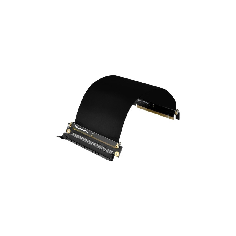 Thermaltake Riser Cable PCI-E 3.0, Kabel(schwarz, 20 cm)