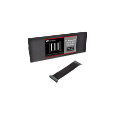 Thermaltake Riser Card PCIe Extender Kabel 30cm, Verlängerungskabel(schwarz)