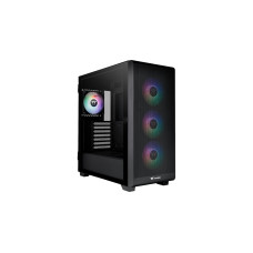 Thermaltake S250 ARGB , Tower-Gehäuse(schwarz, Tempered Glass)