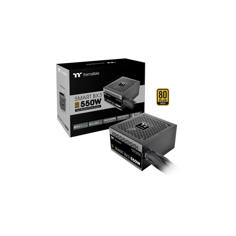 Thermaltake SMART BX3 550W, PC-Netzteil(schwarz, 2x PCIe, 550 Watt)