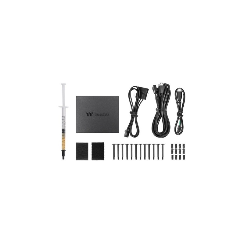 Thermaltake SWAFAN 12 RGB 120x120x25, Gehäuselüfter(schwarz, 3er Pack, inkl Controller)