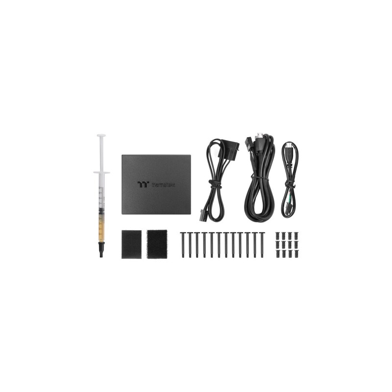 Thermaltake SWAFAN 12 RGB Radiator Fan TT Premium Edition White (3-Fan Pack), Gehäuselüfter(weiß, 3er Pack, inkl. Controller)