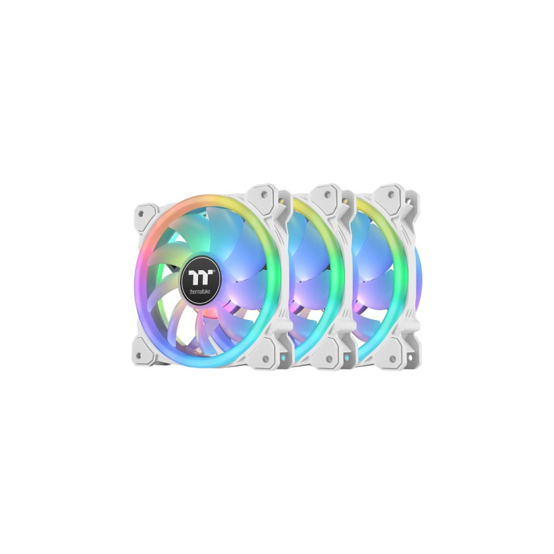 Thermaltake SWAFAN 14 RGB Radiator Fan TT Premium Edition White (3-Fan Pack), Gehäuselüfter(weiß, 3er Pack, inkl. Controller)