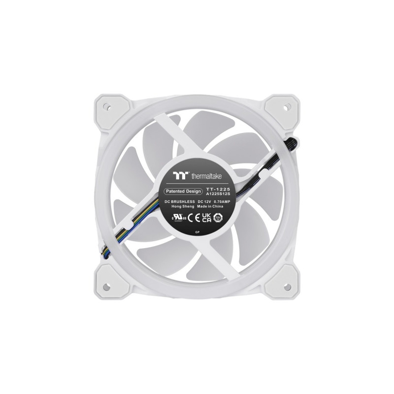 Thermaltake SWAFAN 14 RGB Radiator Fan TT Premium Edition White (3-Fan Pack), Gehäuselüfter(weiß, 3er Pack, inkl. Controller)