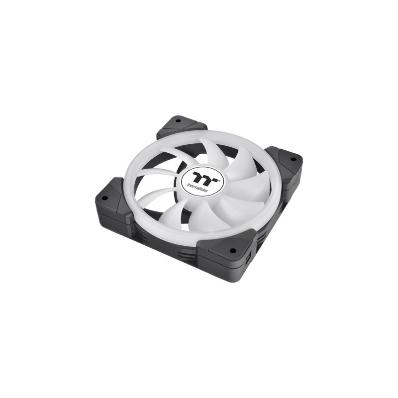 Thermaltake SWAFAN EX12 ARGB Sync PC Cooling Fan TT Premium Edition, Gehäuselüfter(schwarz, 3er Pack)