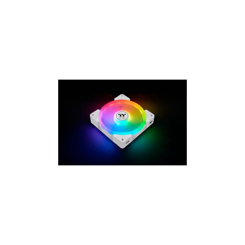 Thermaltake SWAFAN EX14 ARGB Sync PC Cooling Fan White TT Premium Edition, Gehäuselüfter(weiß, 3er Pack)
