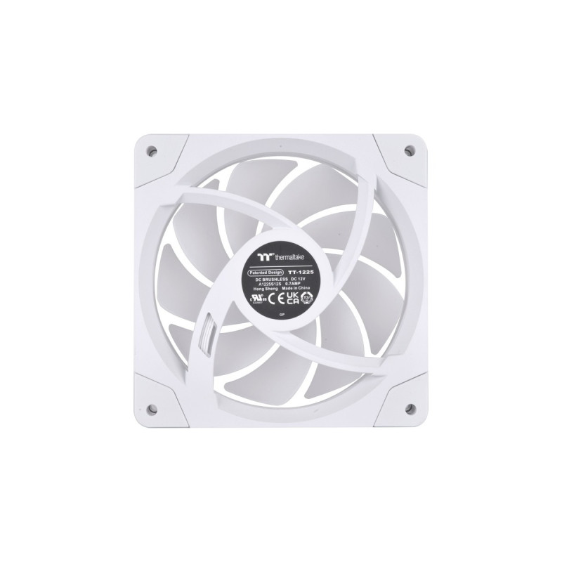 Thermaltake SWAFAN EX14 RGB PC Cooling Fan White TT Premium Edition, Gehäuselüfter(weiß, 3er Pack, inkl. Controller)