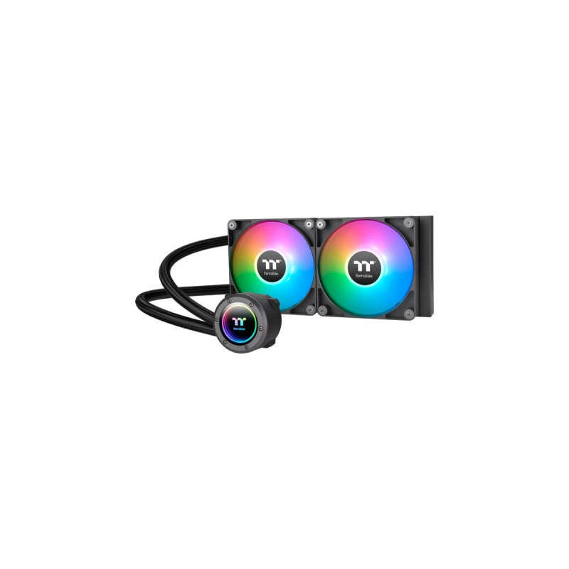 Thermaltake TH240 V2 ARGB Sync All-In-One Liquid Cooler, Wasserkühlung(schwarz)