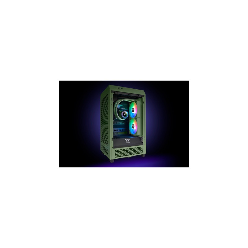 Thermaltake TH280 V2 ARGB Sync All-In-One Liquid Cooler Matcha Green, Wasserkühlung(olivgrün)