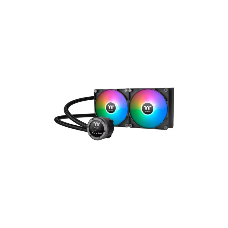 Thermaltake TH280 V2 Ultra ARGB Sync All-In-One Liquid Cooler, Wasserkühlung(schwarz)