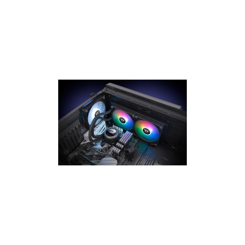 Thermaltake TH280 V2 Ultra ARGB Sync All-In-One Liquid Cooler, Wasserkühlung(schwarz)