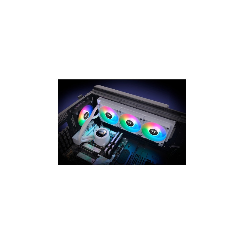 Thermaltake TH360 V2 Ultra ARGB Sync All-In-One Liquid Cooler Snow Edition, Wasserkühlung(weiß)