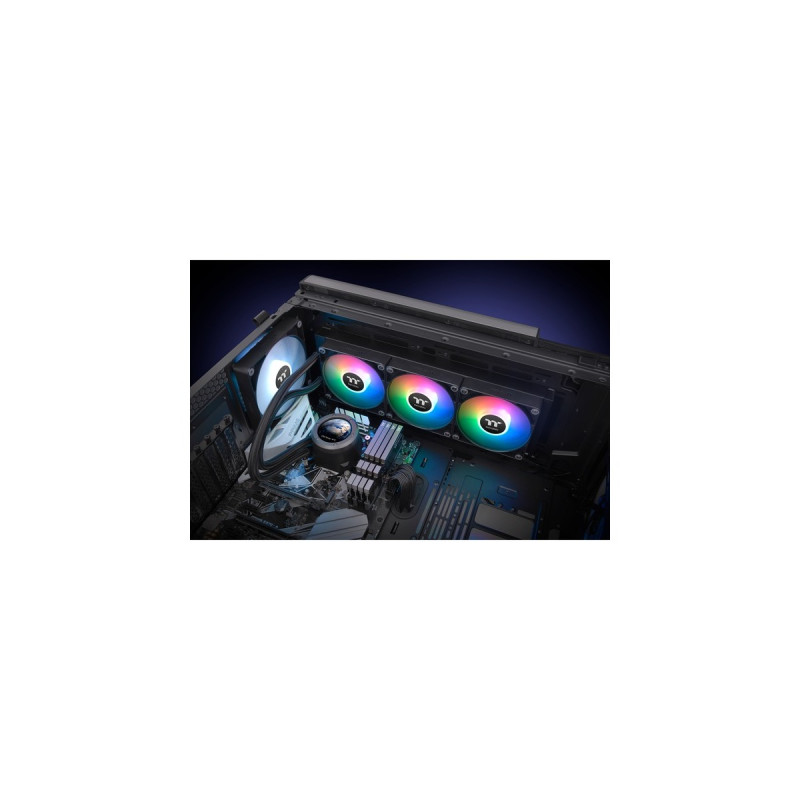 Thermaltake TH360 V2 Ultra ARGB Sync All-In-One Liquid Cooler, Wasserkühlung(schwarz)