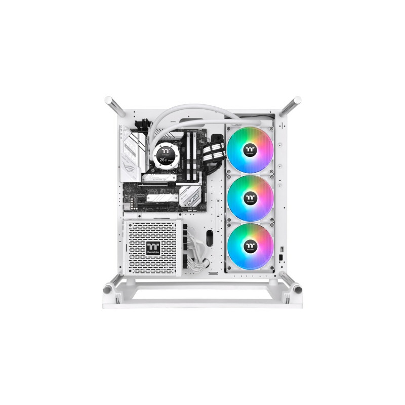 Thermaltake TH420 V2 Ultra ARGB Sync All-In-One Liquid Cooler Snow Edition, Wasserkühlung(weiß)