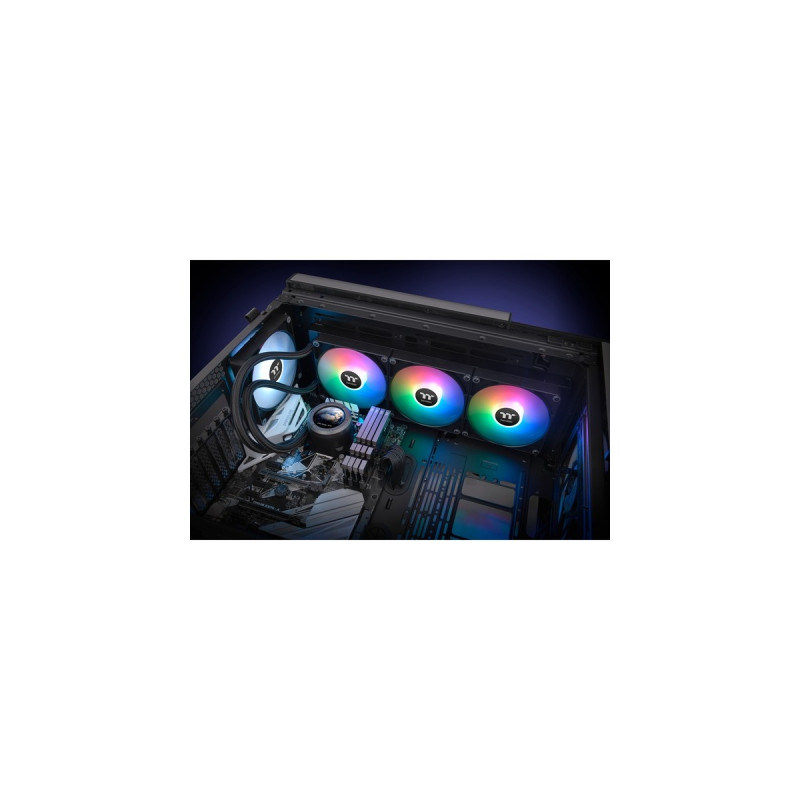 Thermaltake TH420 V2 Ultra ARGB Sync All-In-One Liquid Cooler, Wasserkühlung(schwarz)