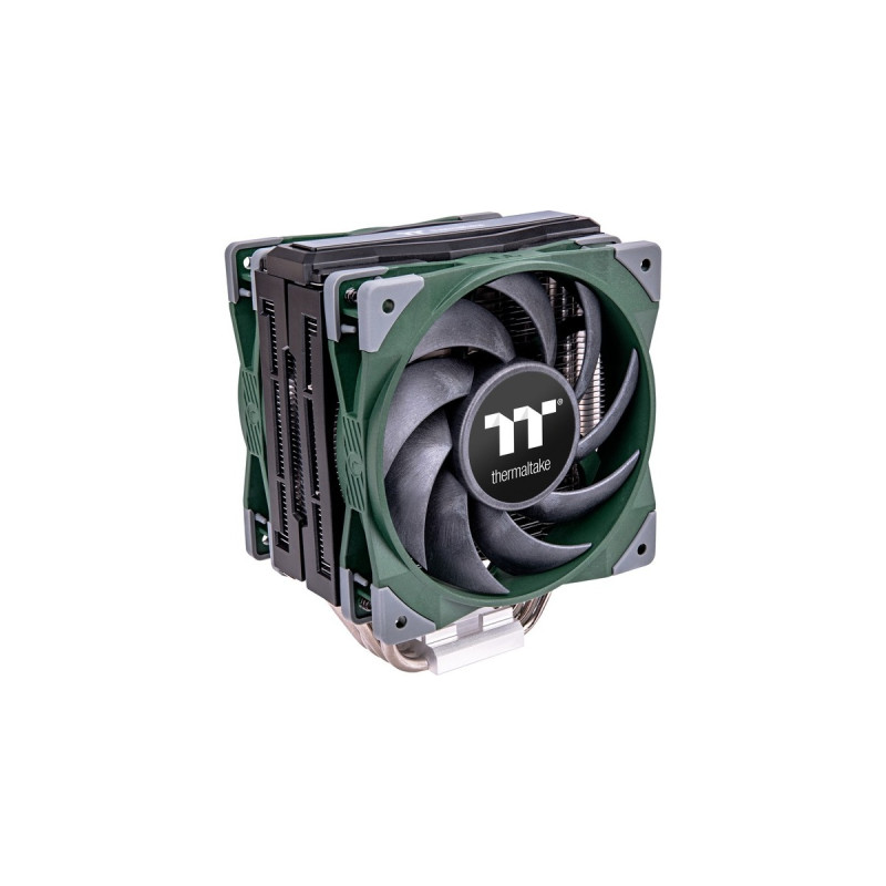 Thermaltake TOUGHAIR 510 CPU Air Cooler Racing Green, CPU-Kühler(schwarz/grün)