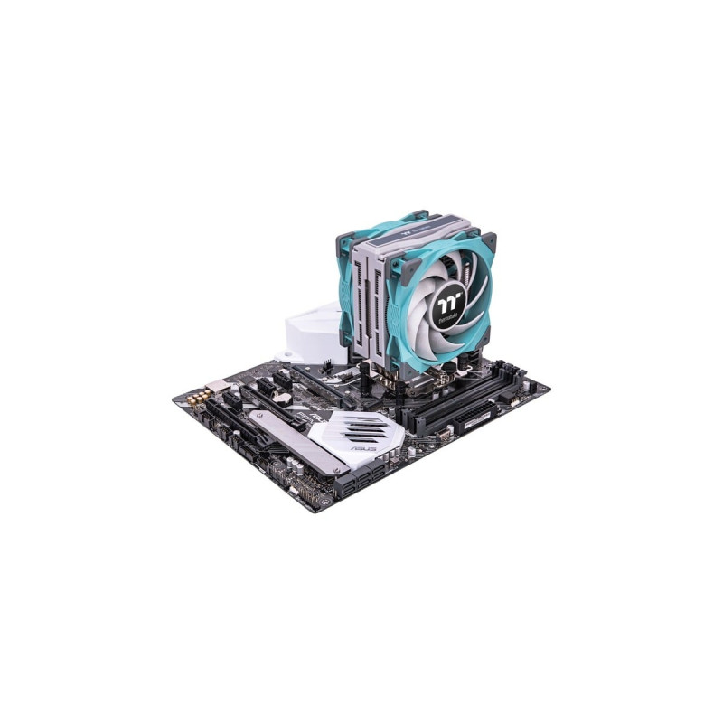 Thermaltake TOUGHAIR 510 Turquoise CPU Cooler, CPU-Kühler(türkis)