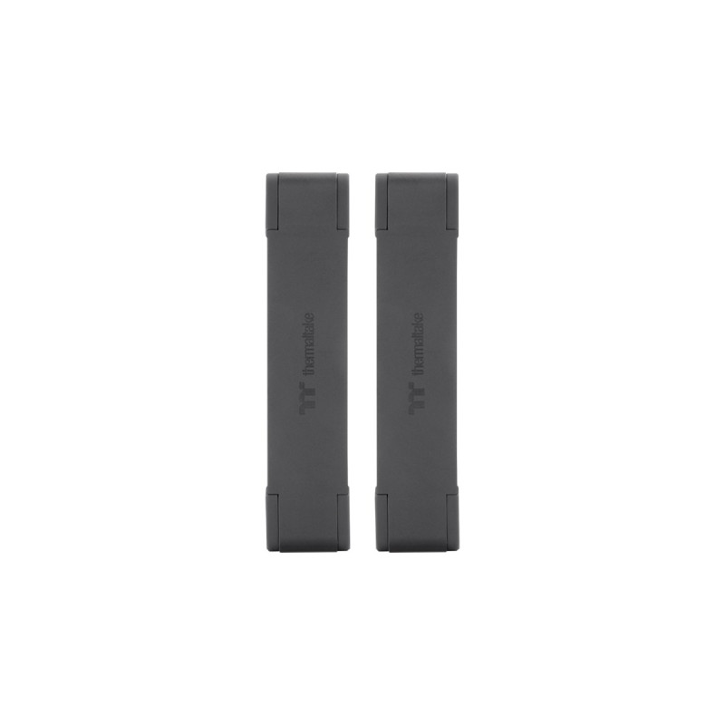 Thermaltake TOUGHFAN 12 Pro High Static Pressure PC Cooling Fan 120x120x25, Gehäuselüfter(schwarz, 2 Fans Pack)