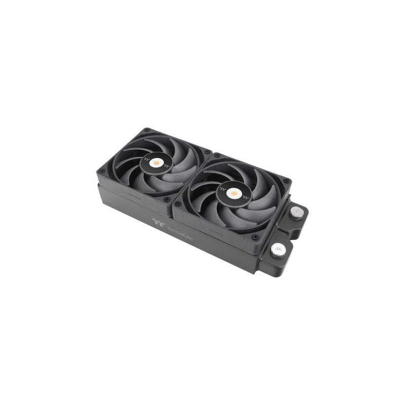 Thermaltake TOUGHFAN 12 Pro High Static Pressure PC Cooling Fan 120x120x25, Gehäuselüfter(schwarz, 2 Fans Pack)