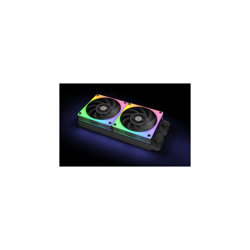 Thermaltake TOUGHFAN 12 RGB High Static Pressure Radiator Fan 120x120x25, Gehäuselüfter(3er Pack)