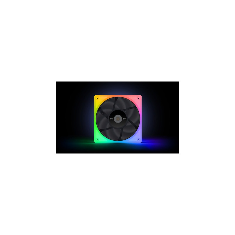 Thermaltake TOUGHFAN 12 RGB High Static Pressure Radiator Fan 120x120x25, Gehäuselüfter(3er Pack)