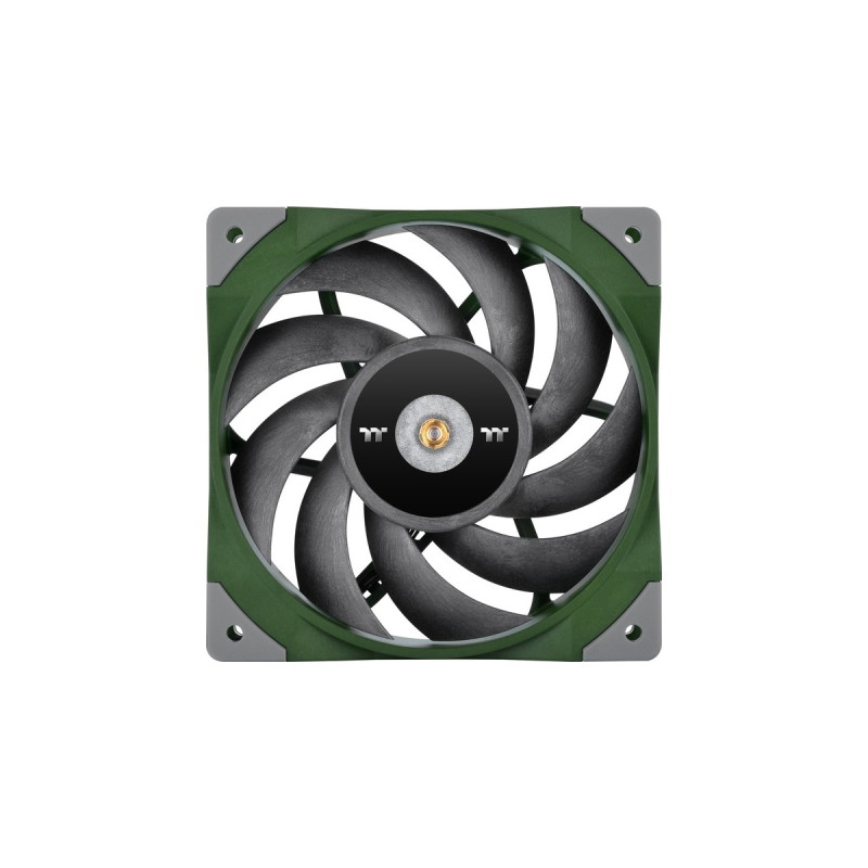 Thermaltake TOUGHFAN 12 Racing Green High Static Pressure Radiator Fan 120x120x25, Gehäuselüfter(grün, Single Pack)