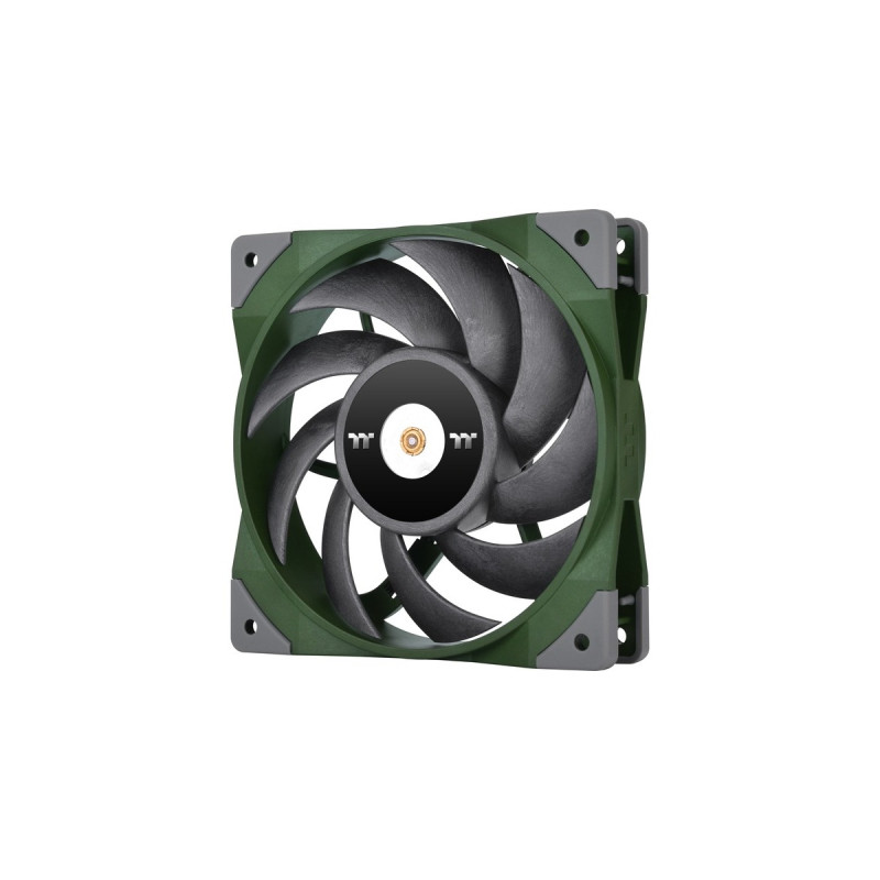 Thermaltake TOUGHFAN 12 Racing Green High Static Pressure Radiator Fan 120x120x25, Gehäuselüfter(grün, Single Pack)