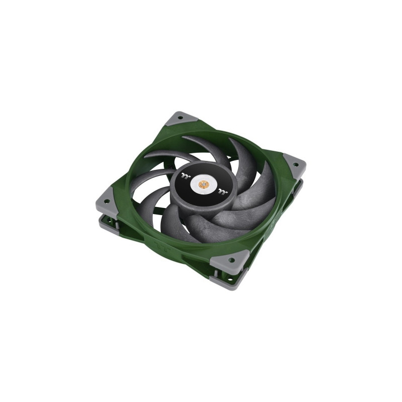 Thermaltake TOUGHFAN 12 Racing Green High Static Pressure Radiator Fan 120x120x25, Gehäuselüfter(grün, Single Pack)