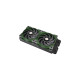 Thermaltake TOUGHFAN 12 Racing Green High Static Pressure Radiator Fan 120x120x25, Gehäuselüfter(grün, Single Pack)