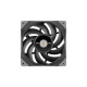 Thermaltake TOUGHFAN 12 Radiator Fan 120x120x25, Gehäuselüfter(schwarz, 2er Pack)