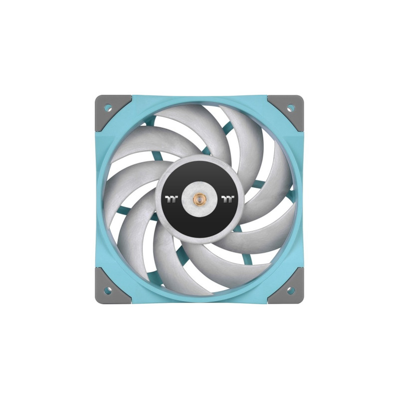 Thermaltake TOUGHFAN 12 Turquoise High Static Pressure Radiator Fan 120x120x25, Gehäuselüfter(türkis, Single Pack)
