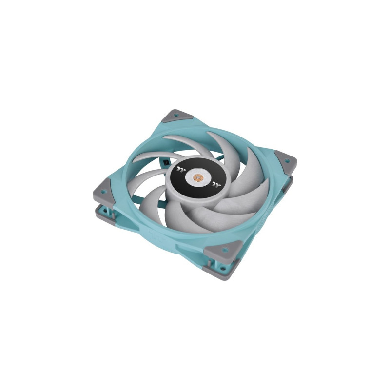 Thermaltake TOUGHFAN 12 Turquoise High Static Pressure Radiator Fan 120x120x25, Gehäuselüfter(türkis, Single Pack)